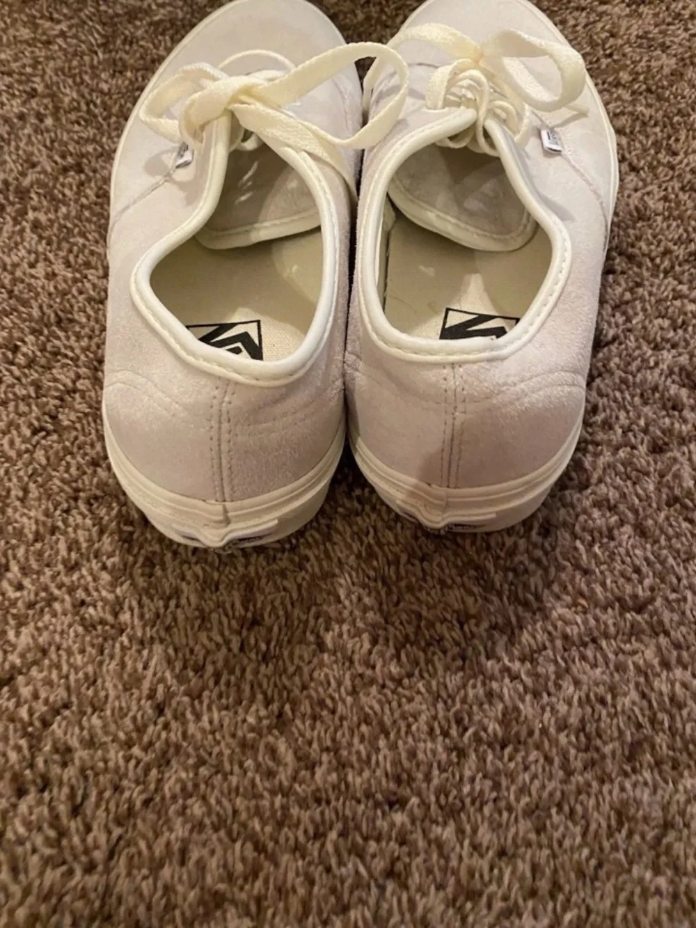 Vans Suede Sneakers - cream/white color